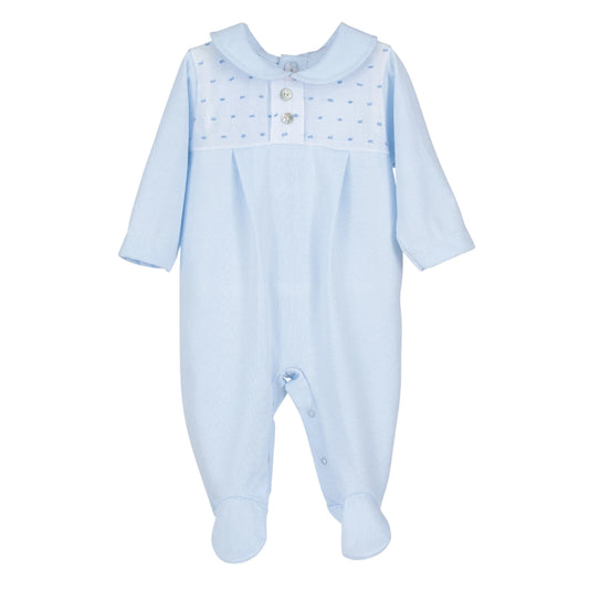 Pijama pelele azul