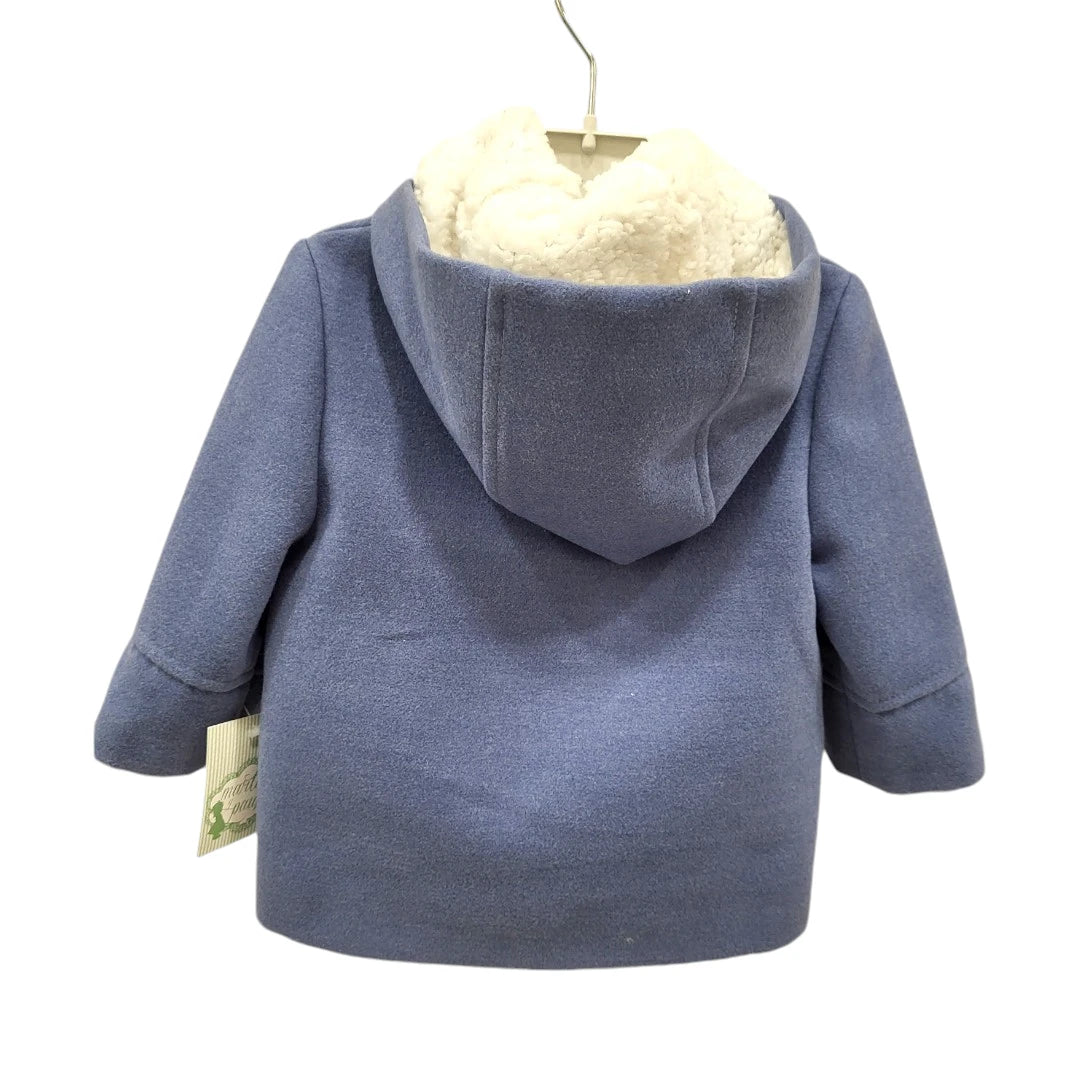 Trenka de niño de paño color azul azafata