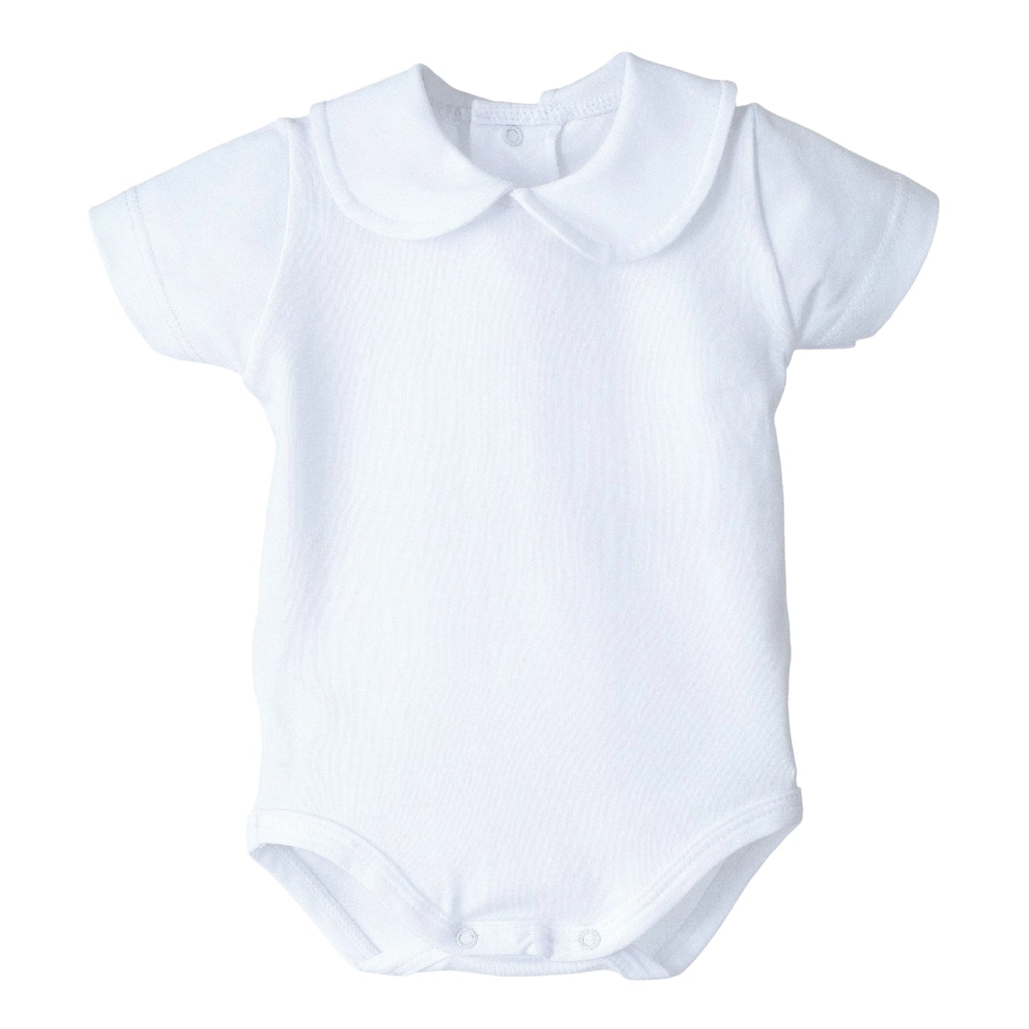 Body manga corta modelo 'Lugo' cuello bebé