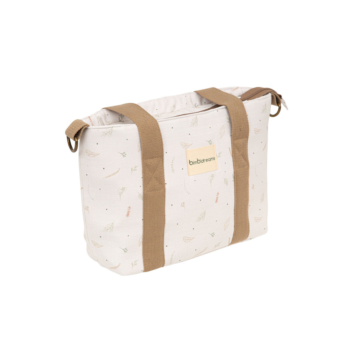 Bolso carrito con cambiador a juego BOTANIC