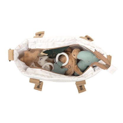 Bolso carrito con cambiador a juego BOTANIC